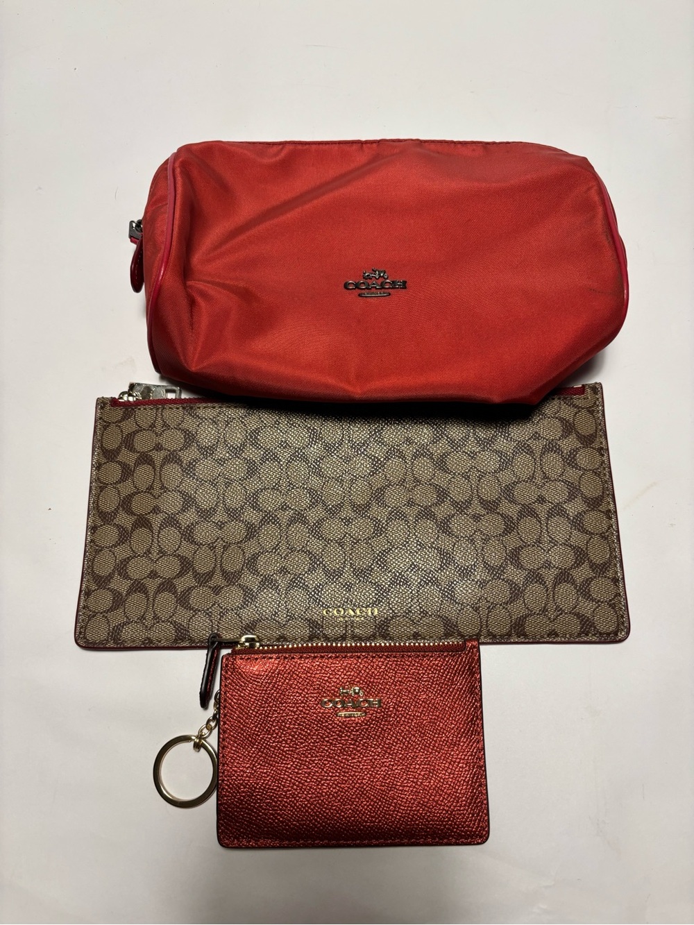 Coach Wallet/Pouch Bundle